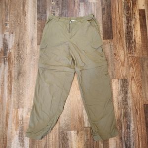 White Sierra Zip Off Convertible Pants